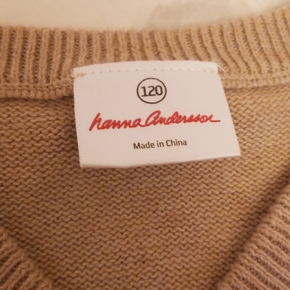 HANNA ANDERSSON sweater vest - Picture 2 of 3